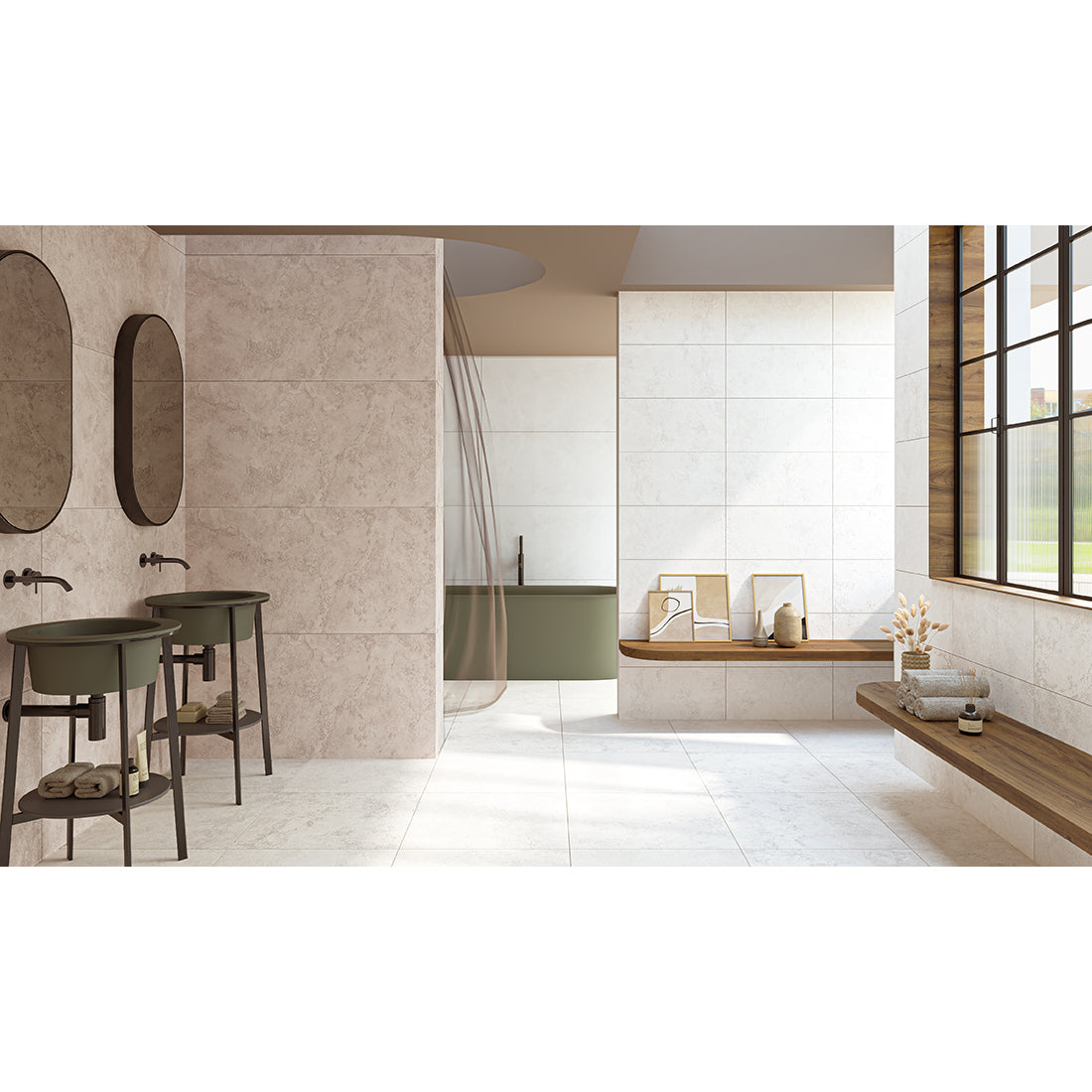 Siltstone 60x120 Natural Matt Carving Porcelain Tile