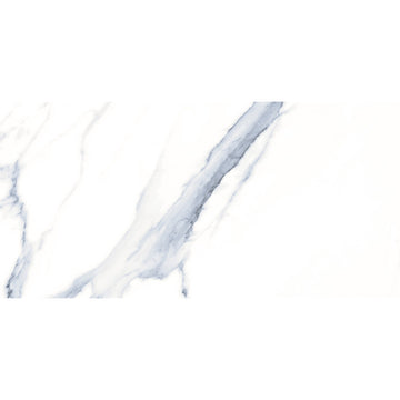 Statuario Mercury 30x60 Blue Polished Porcelain Tile