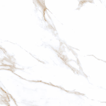 Statuario Mercury 60x60 Gold Polished Porcelain Tile