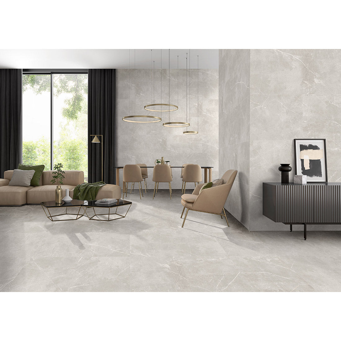 Status 30x60 Perla Matt Porcelain Tile