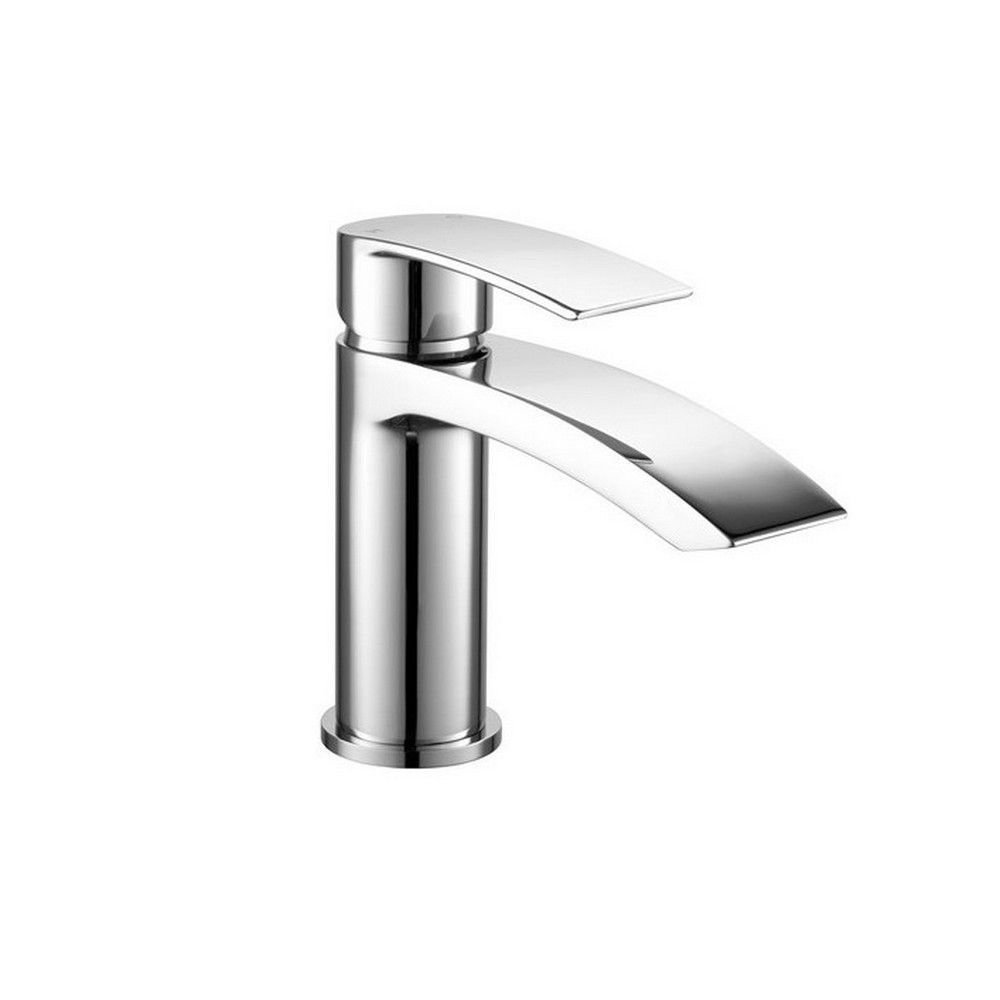 Curve Mono Basin Mixer – Chrome - Tuskan Tiles