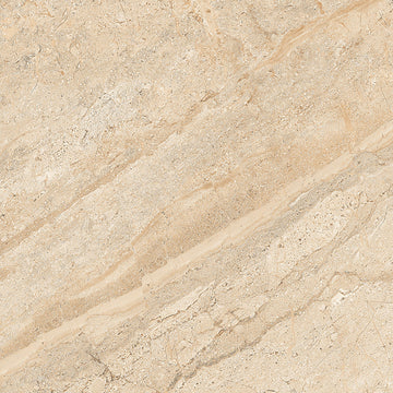 Trampoid 60x60 Beige Polished Porcelain Tile - Tuskan Tiles
