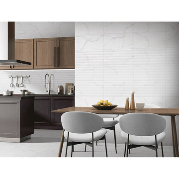 Trevi New Decor 30x60 White Matt Ceramic Tile