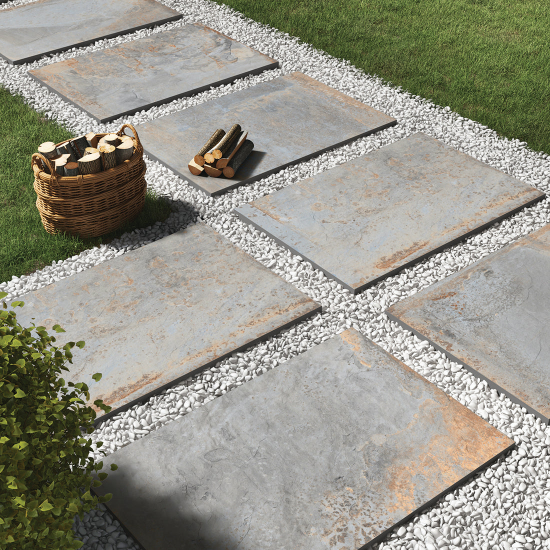 Vietnam Gold 60x90x2 Ash Matt R11 Porcelain Outdoor Paver