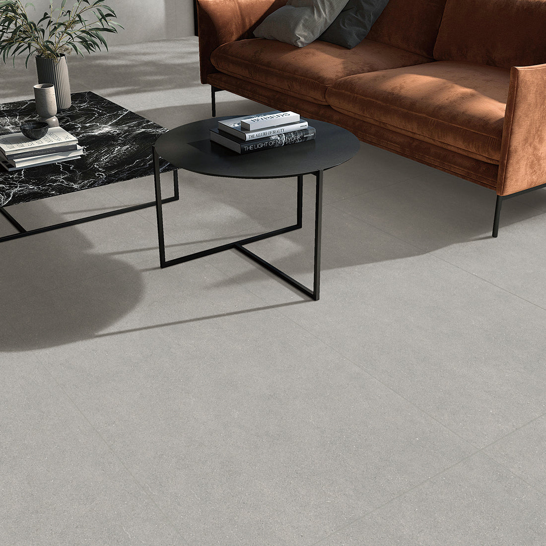 Yoga 60x120 Anthracite R9 Porcelain Tile